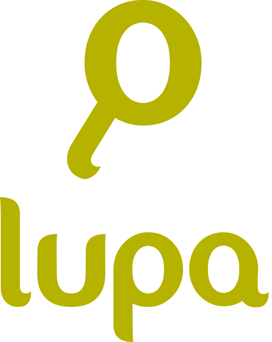 LUPA Diseño logo principal verde